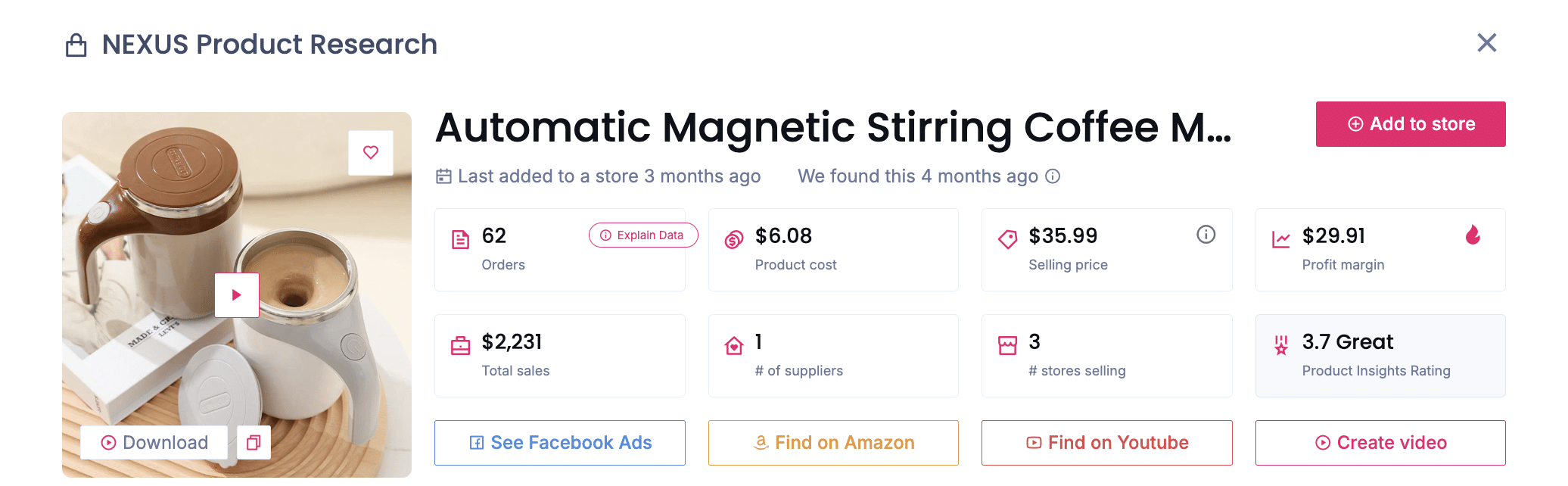 Automatic Stirring Mug